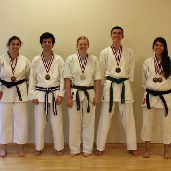 Medal winners from Southern Region Championships